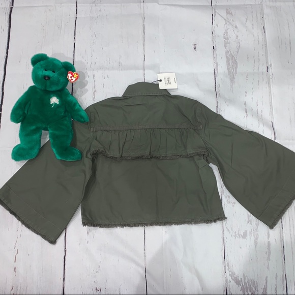 Jack by BB Dakota cropped button down jacket - Picture 6 of 8